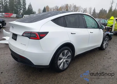 2021 Tesla Model Y Long Range Dual Motor All-Wheel Drive из США, поврежденный, VIN 5YJYGDEE2MF091399
